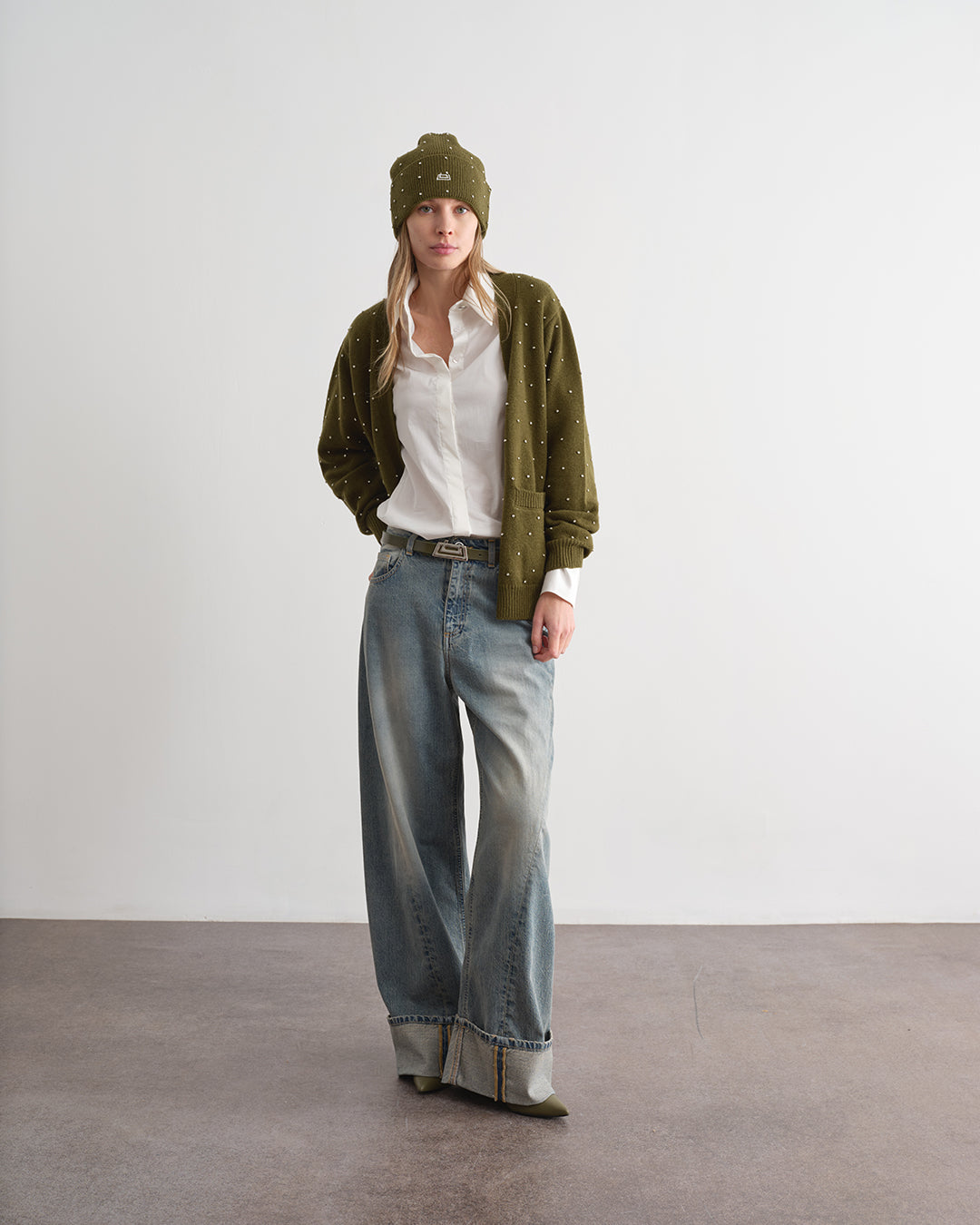 Denim trousers